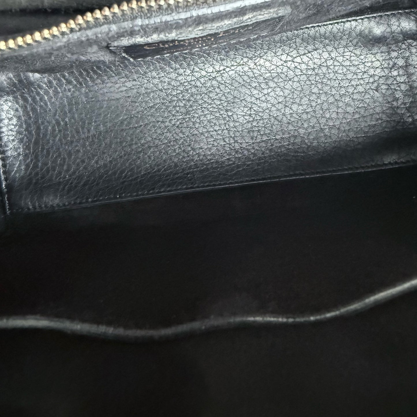 Dior Lady Rabat Medium - Black Cannage Grained Calfskin Gold-tone Hardware