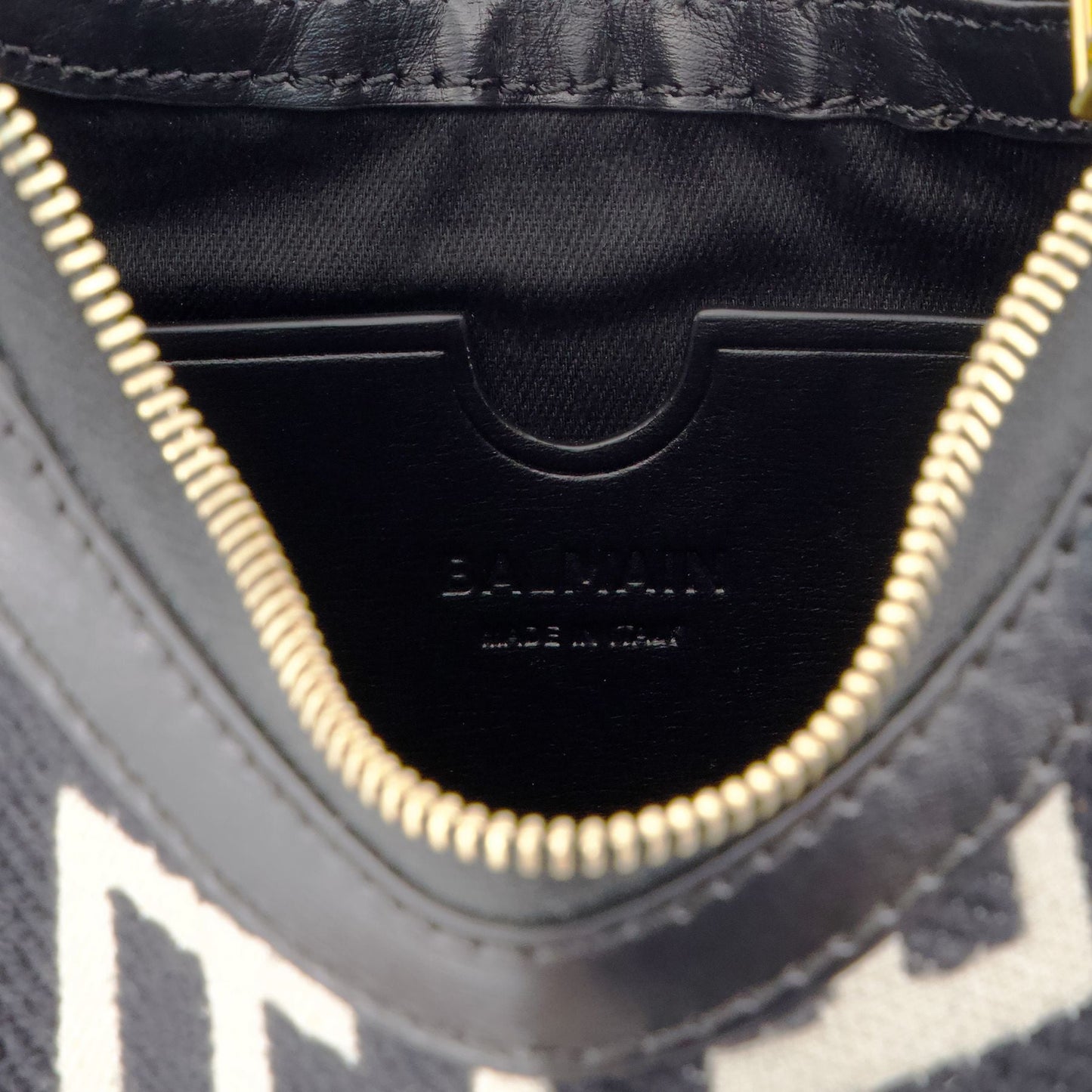 Kovancy Sac Porté Épaule B-Army - Coton - Ivoire/Noir