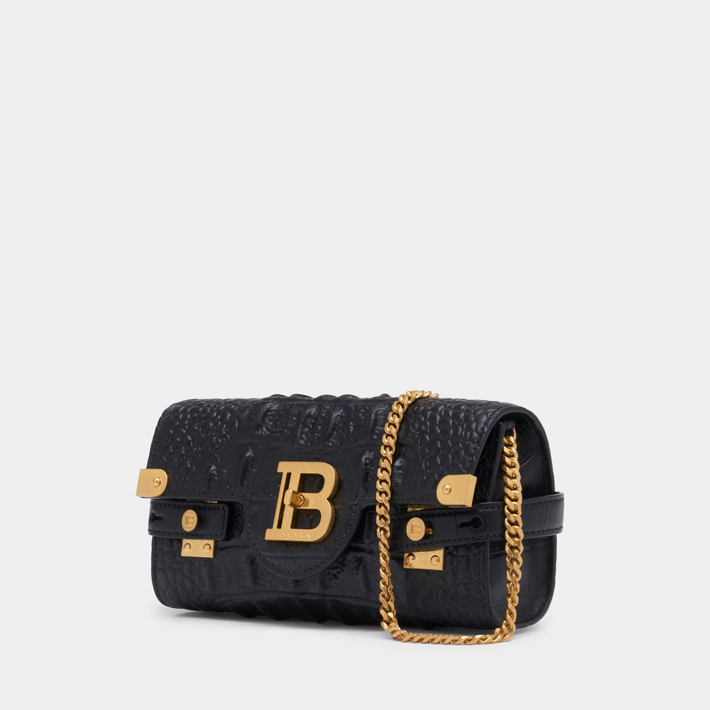 B-Buzz 23 Wallet On Chain - BLM - Leather - Black