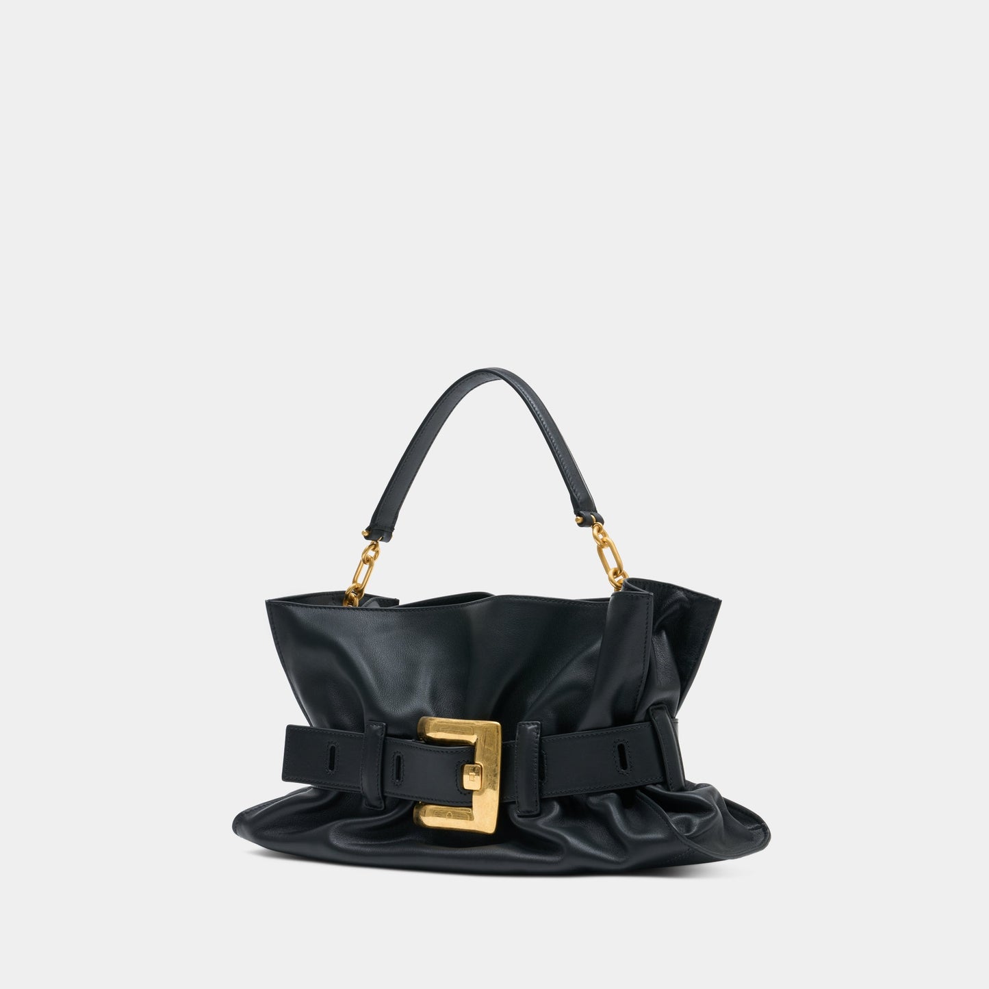 Kovancy Sac Porté Épaule Anthem Medium - Cuir - Noir