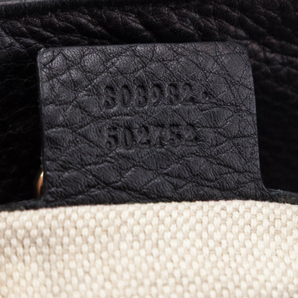 Black Pebbled Calfskin