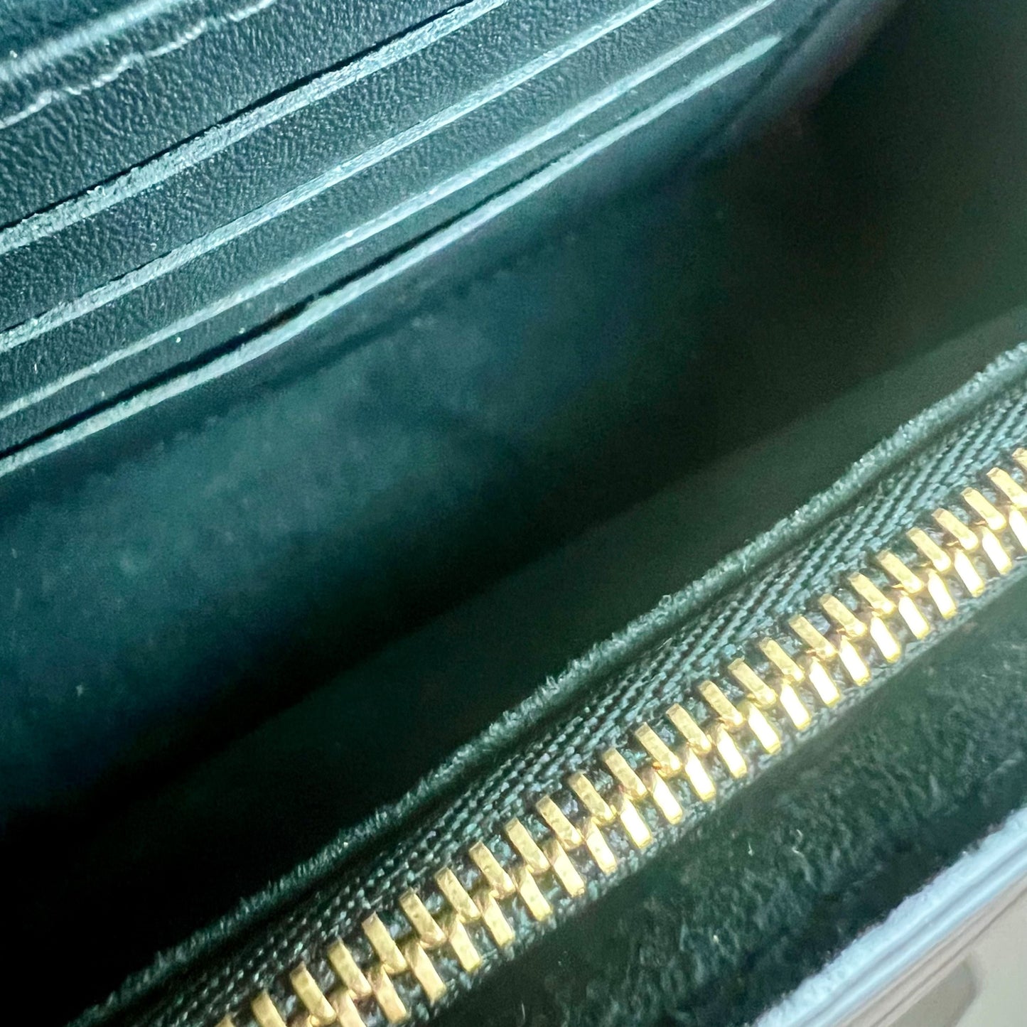 LV Dauphine WOC Chain Wallet with Monogram Shoulder Bag