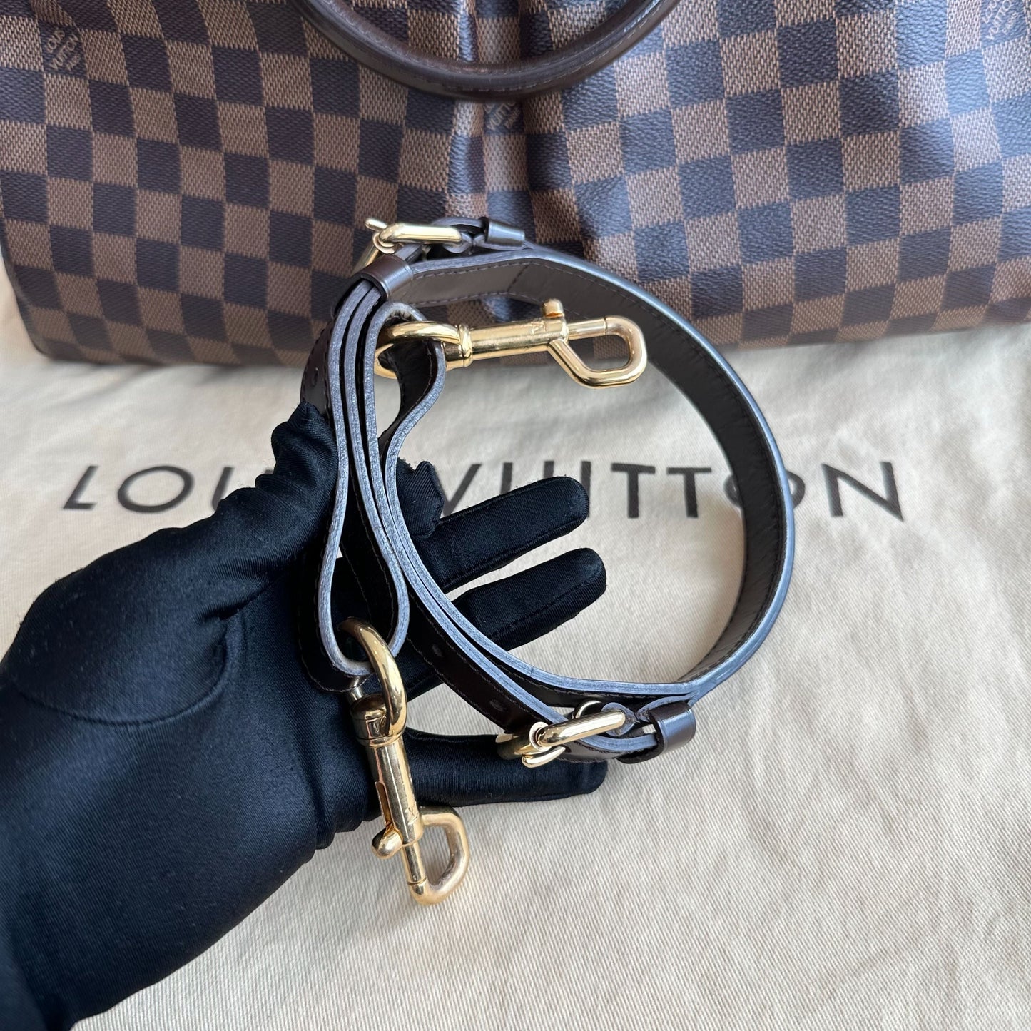 Kovancy Trevi GM Damier Ebene Sac à bandoulière
