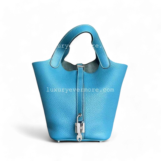 Kovancy Picotin 18 - Bleu Jean Mauve Pâle Square Quincaillerie R TC Clémence Silver