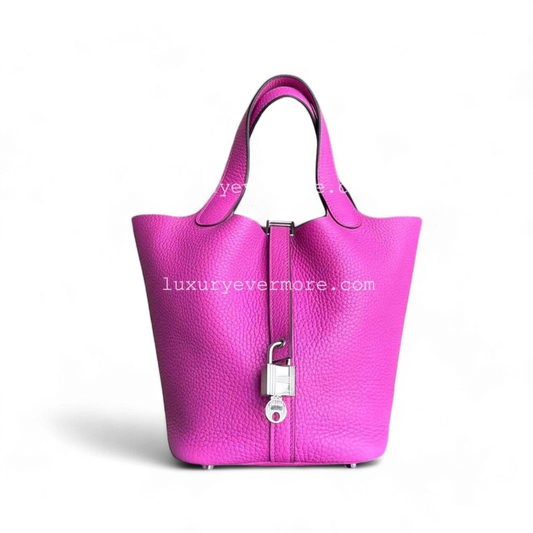 Kovancy Picotin 18 Clémence C Stamp Rose vif Quincaillerie argentée