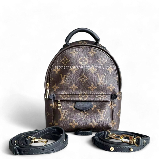 Kovancy Palm Spring Mini - Sac à dos en toile monogrammée