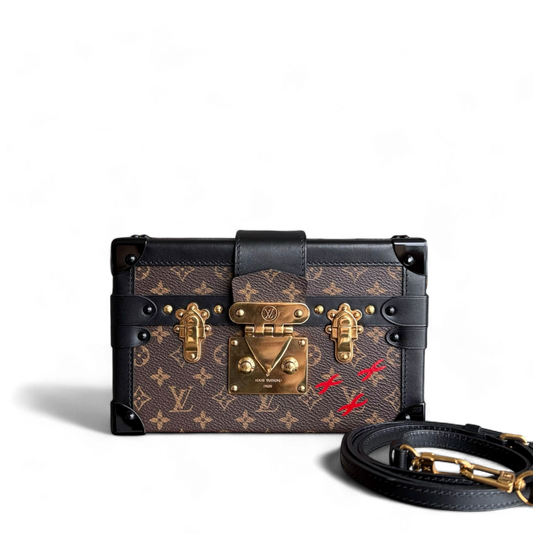 Kovancy Petite Malle - Sac bandoulière en toile Monogram Box