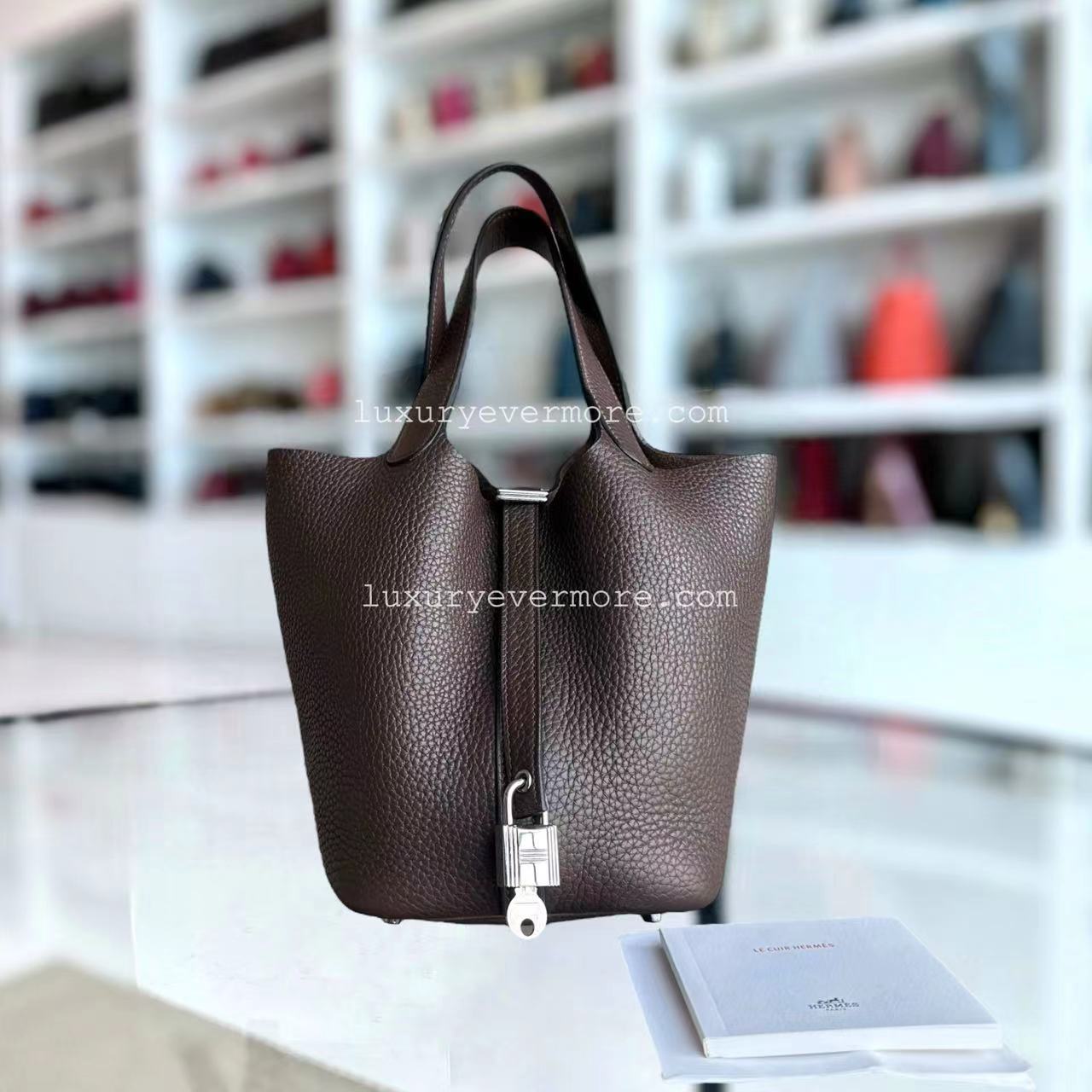 Kovancy Picotin 18 - Estampille Clémence Macassar Carré Q Quincaillerie en palladium