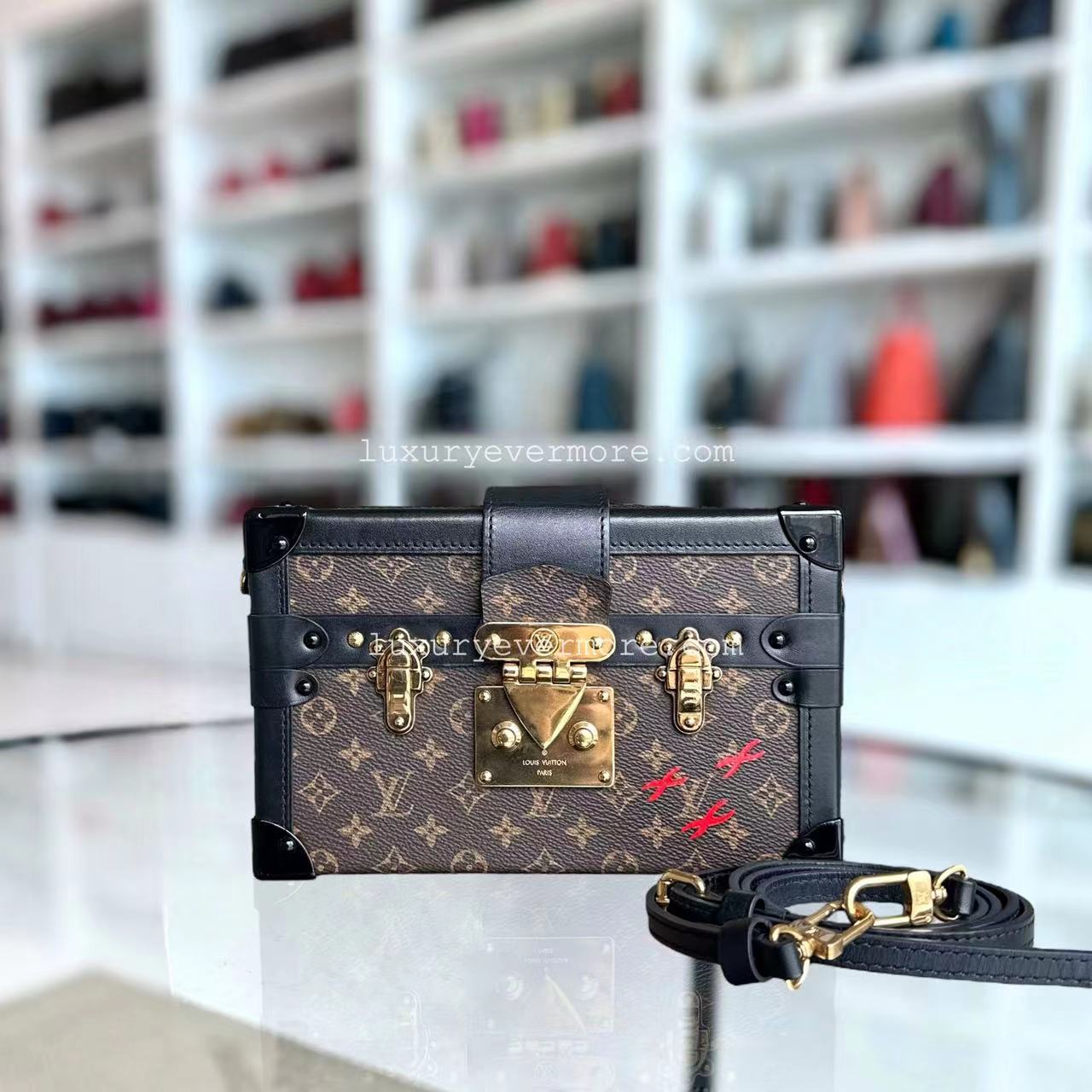 Kovancy Petite Malle Monogram Box Sac bandoulière