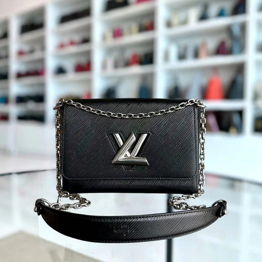 Kovancy Twist MM Cuir EPI Noir SHW
