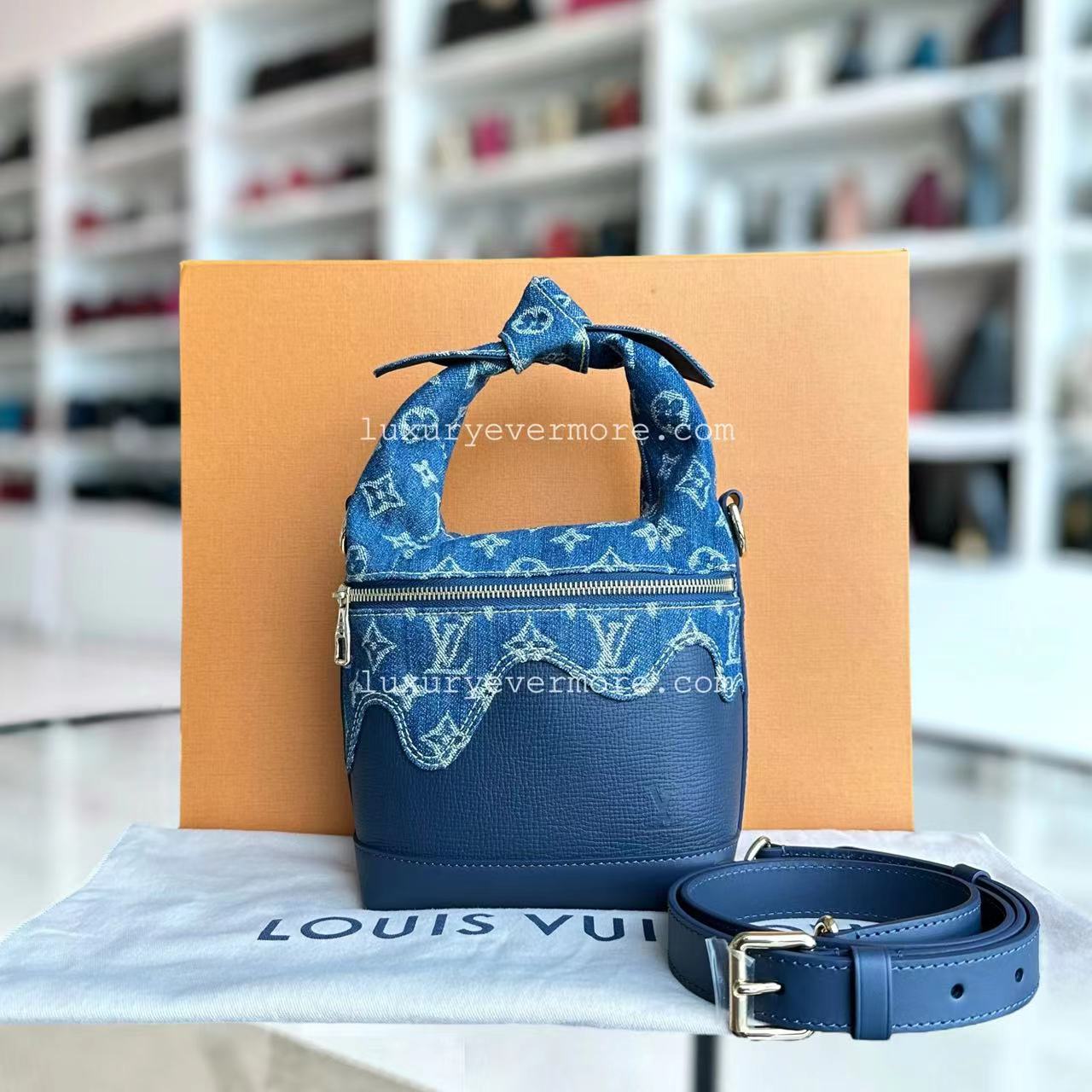 LVT Japanese Cruiser Denim Blue Handbag