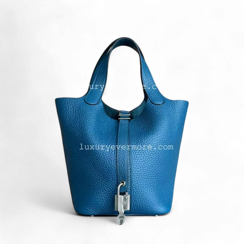 Kovancy Picotin 18 - Square Quincaillerie O Stamp Blue Silver