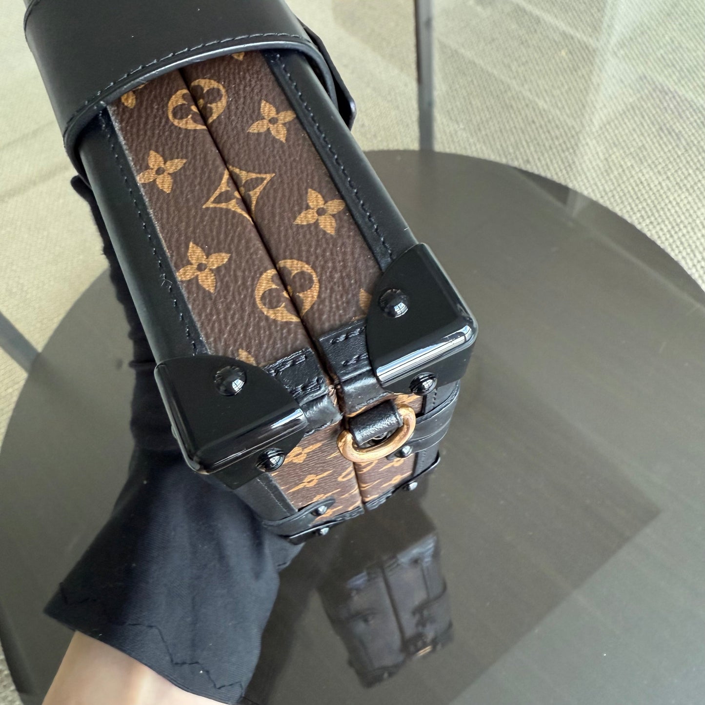 LVT Petite Malle - Monogram Canvas Shoulder Bag New version