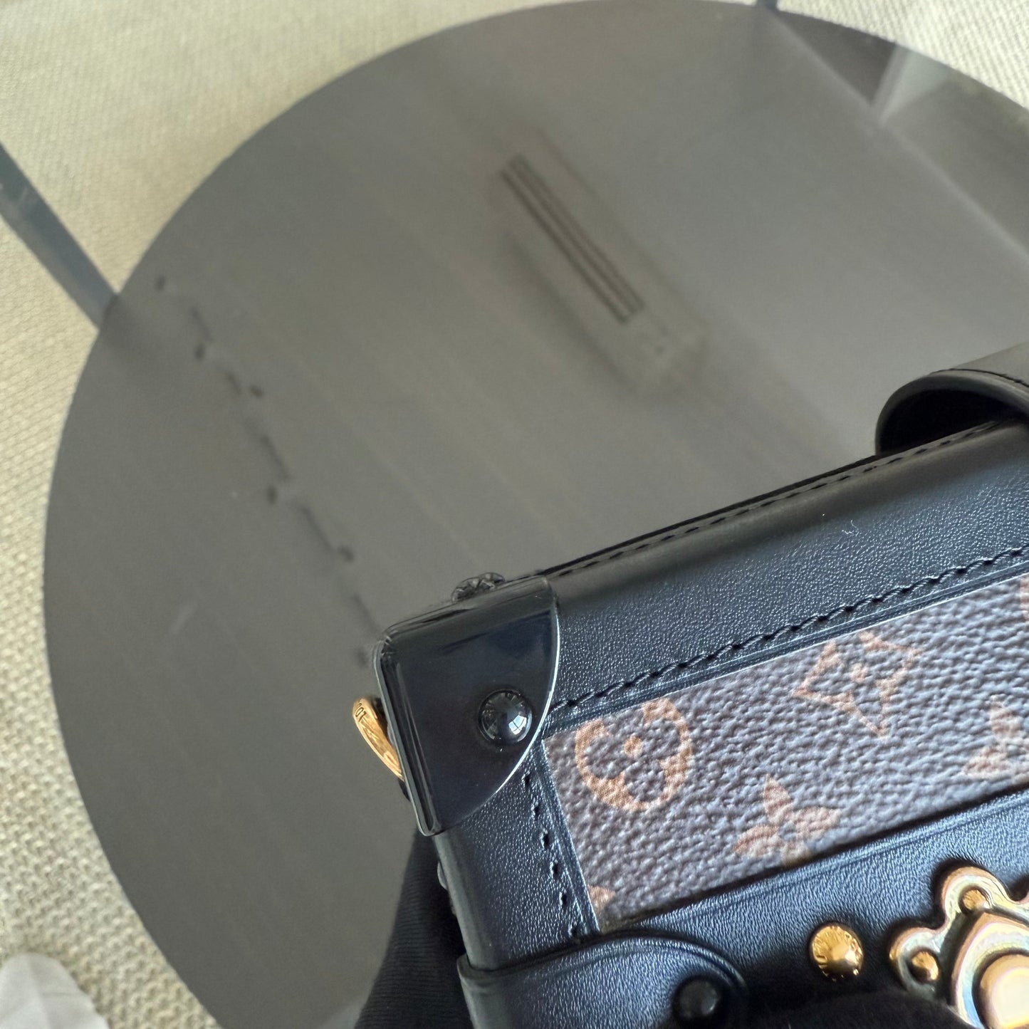 LVT Petite Malle - Monogram Canvas Shoulder Bag New version