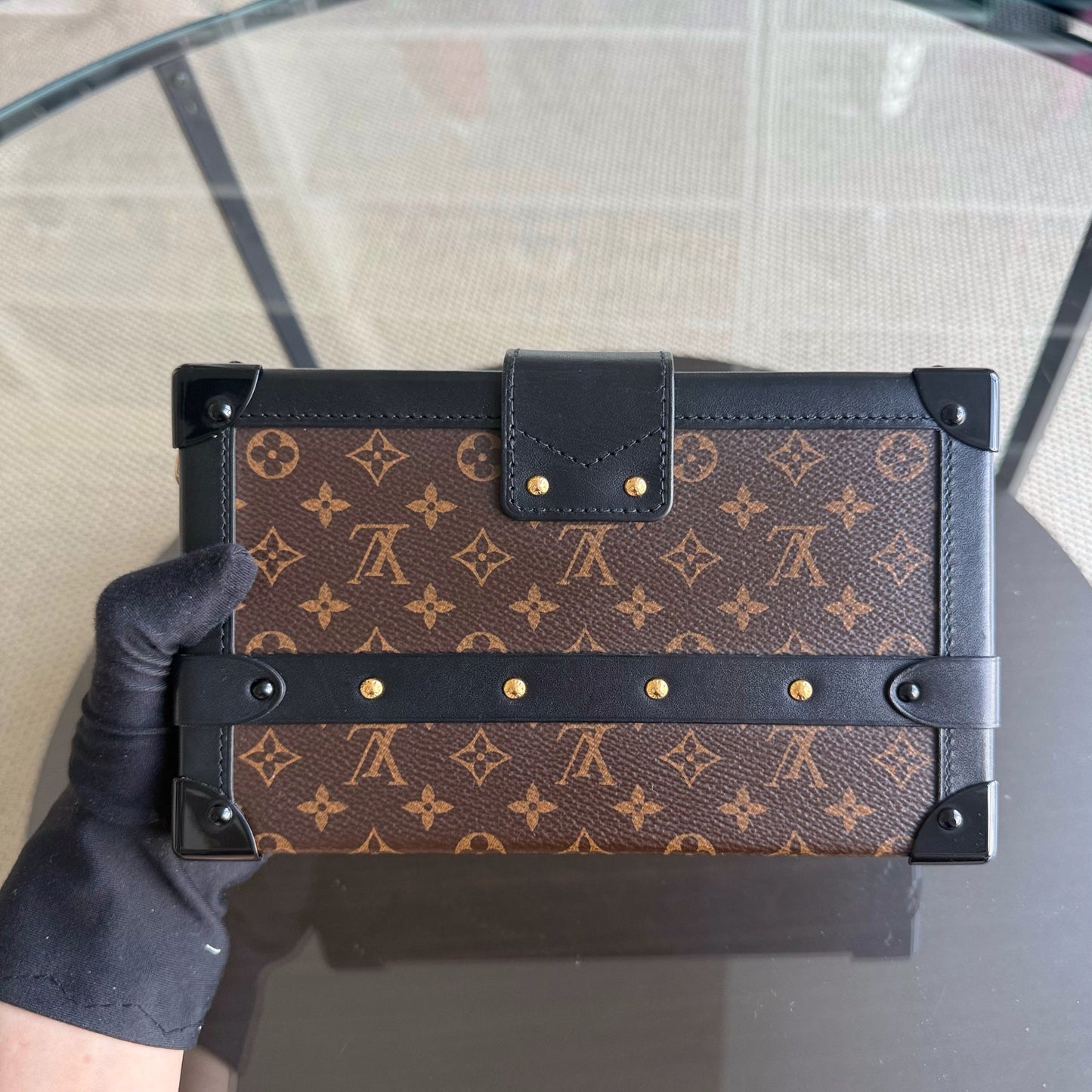 LVT Petite Malle - Monogram Canvas Shoulder Bag New version