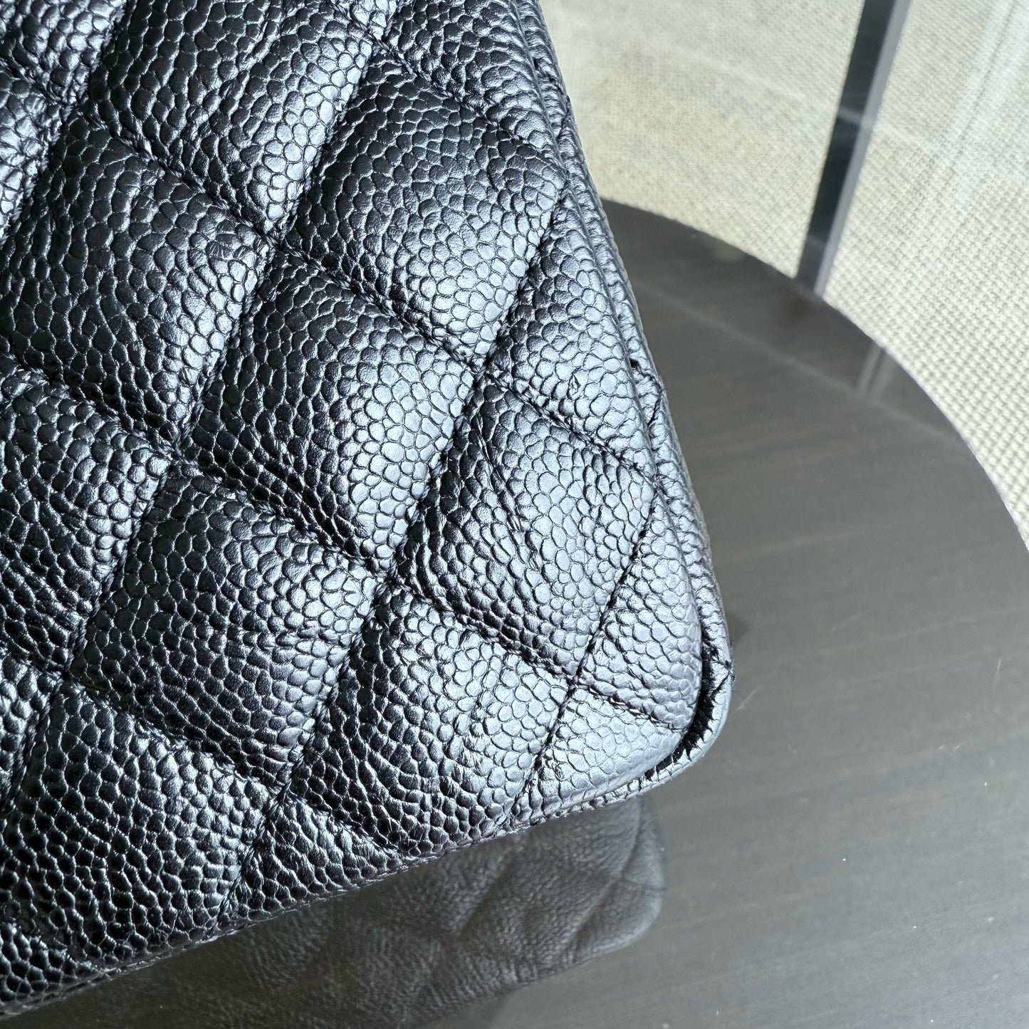 Sac à rabat bicolore saisonnier Kovancy de taille moyenne