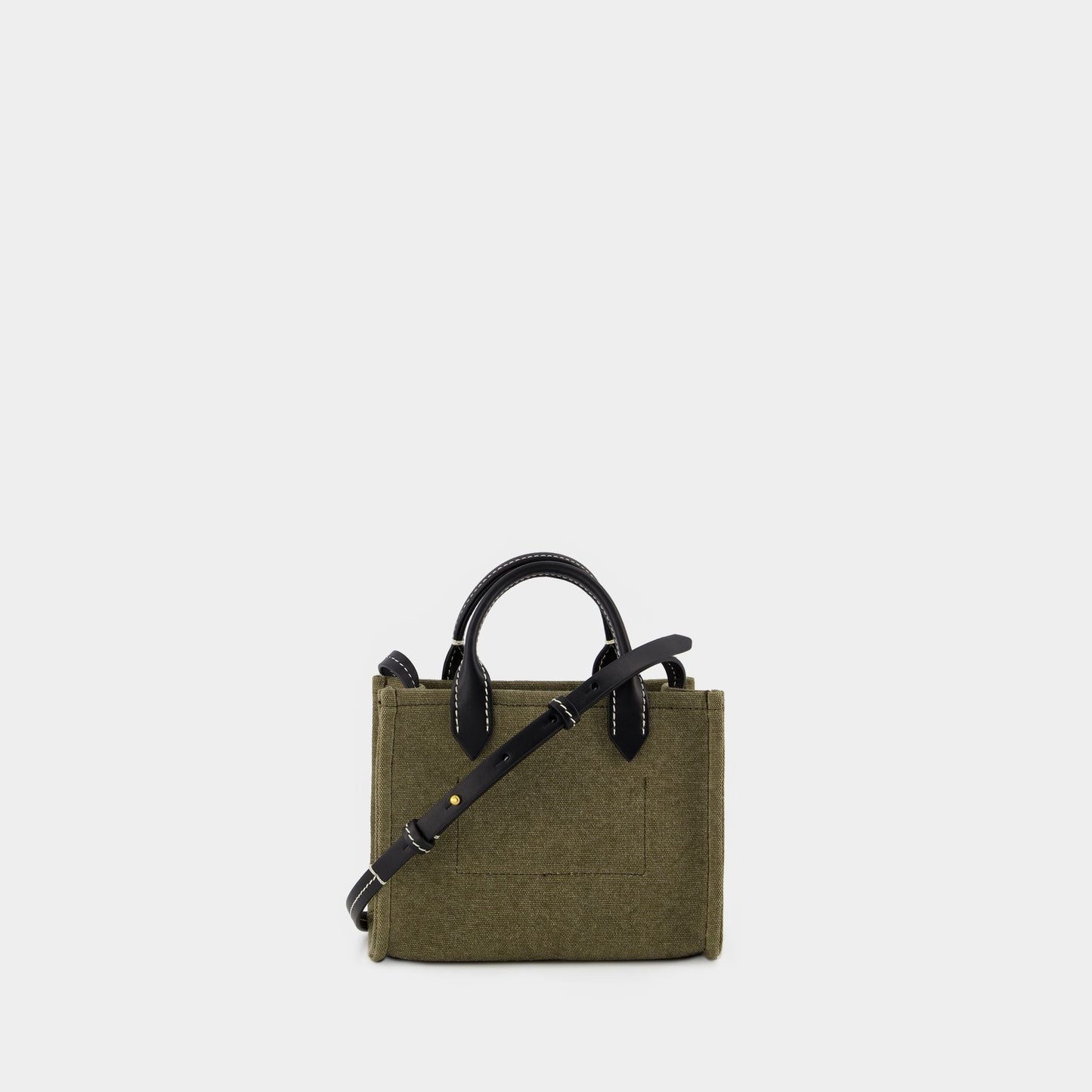 Kovancy Cabas B-Army Shopper Mini - Toile - Kaki/Noir