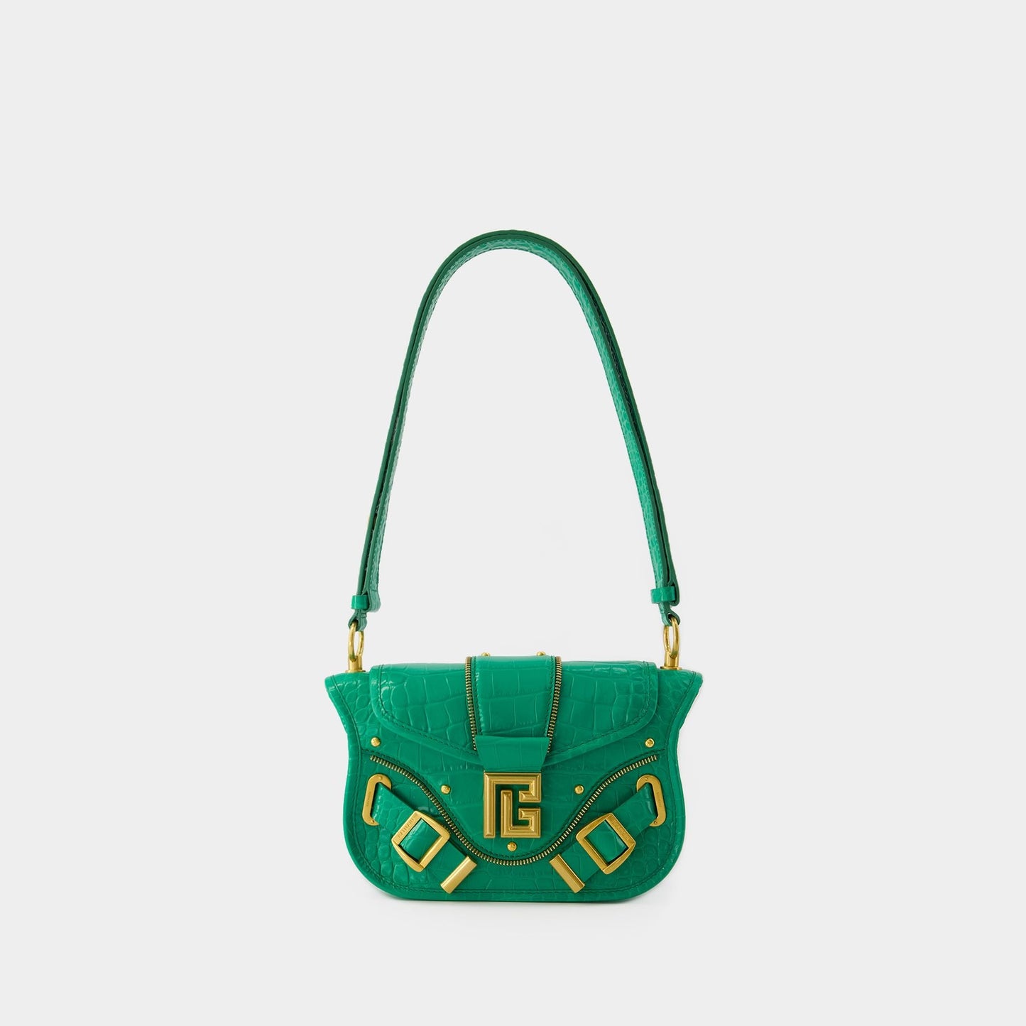 Kovancy Sacs Porté Épaule Blaze - Cuir - Vert