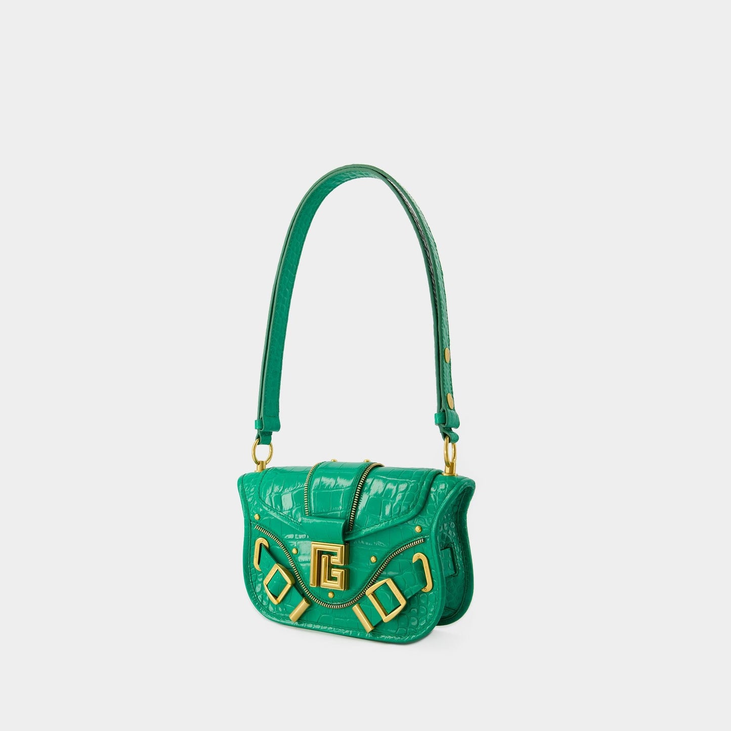 Kovancy Sacs Porté Épaule Blaze - Cuir - Vert