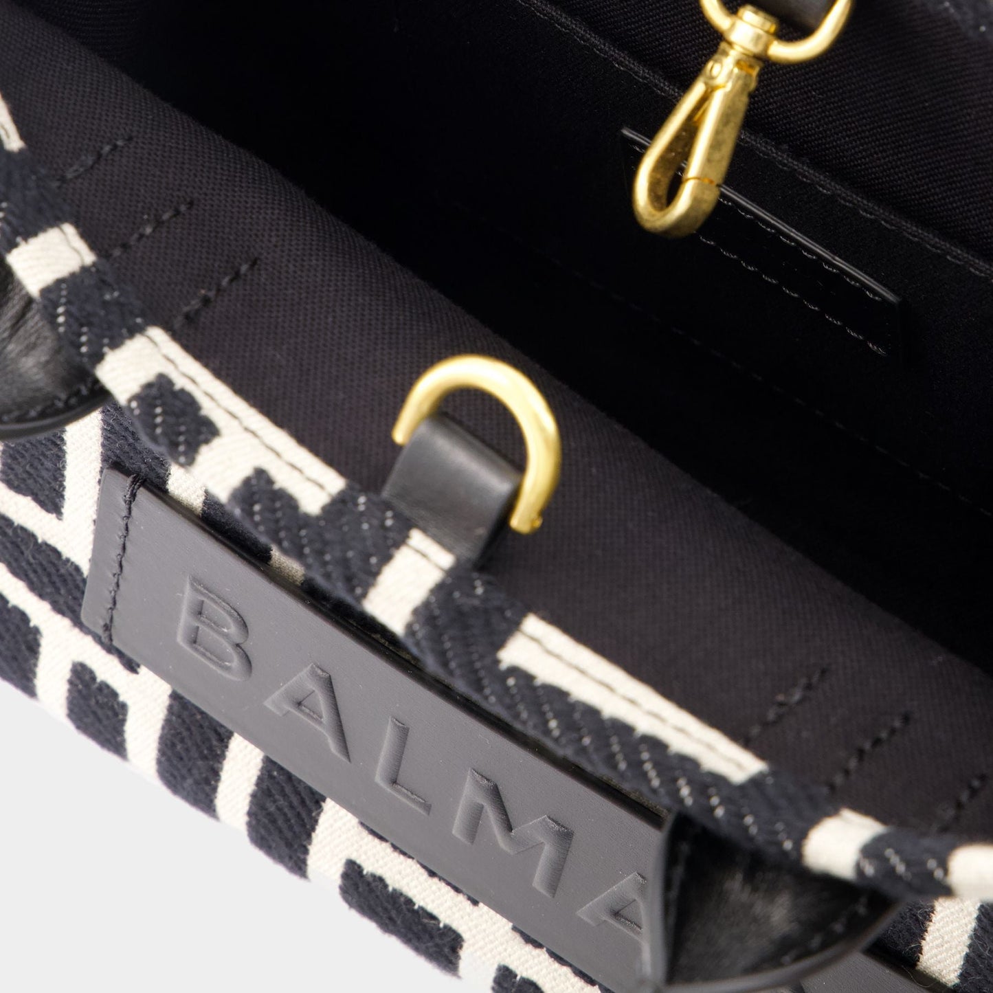 Kovancy Cabas B-Army Small - Coton - Ivoire/Noir