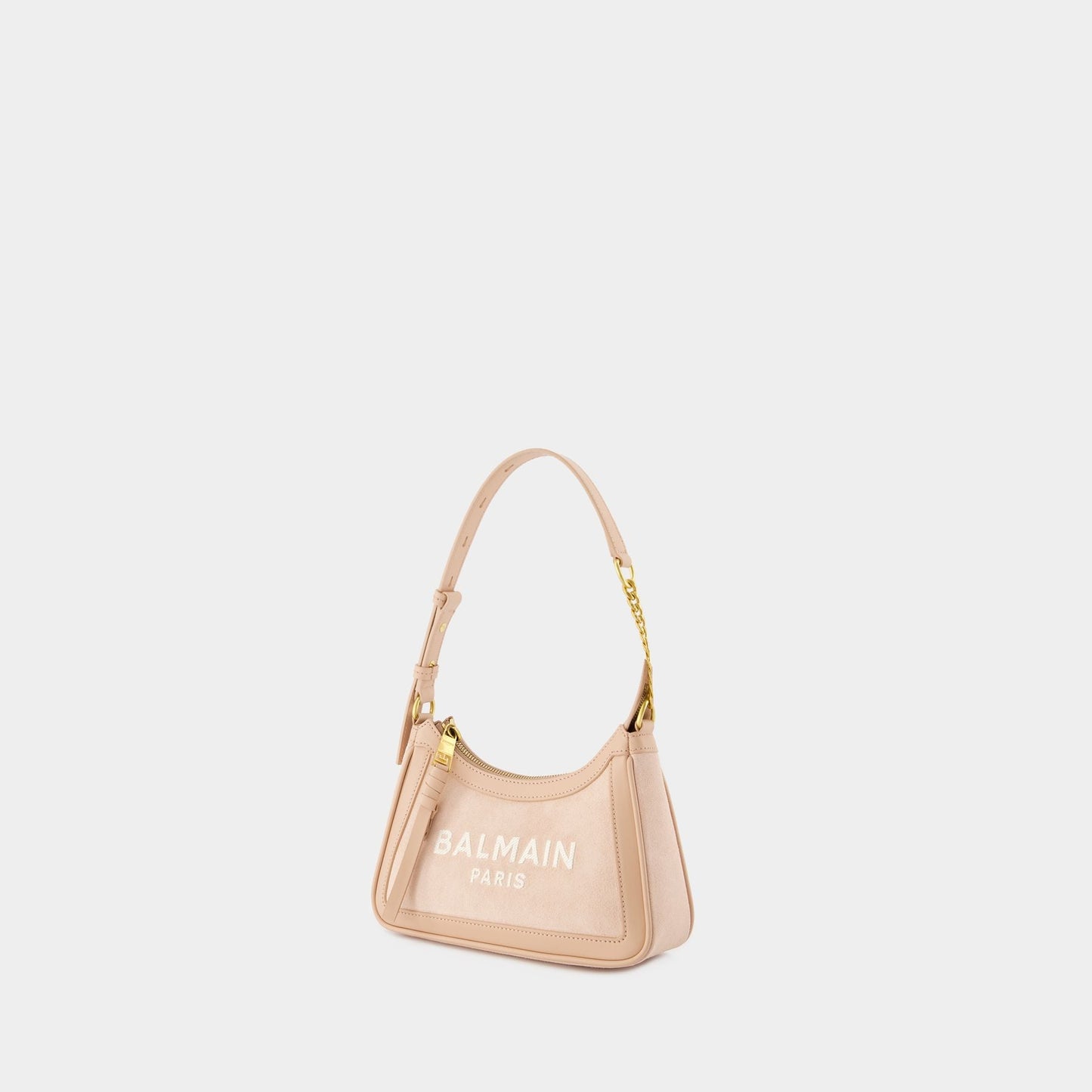 Sac Porté Épaule B-Army - Cuir - Rose