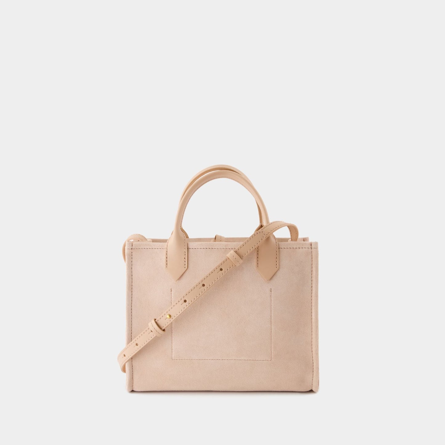 Kovancy Cabas B-Army Small - Cuir - Rose