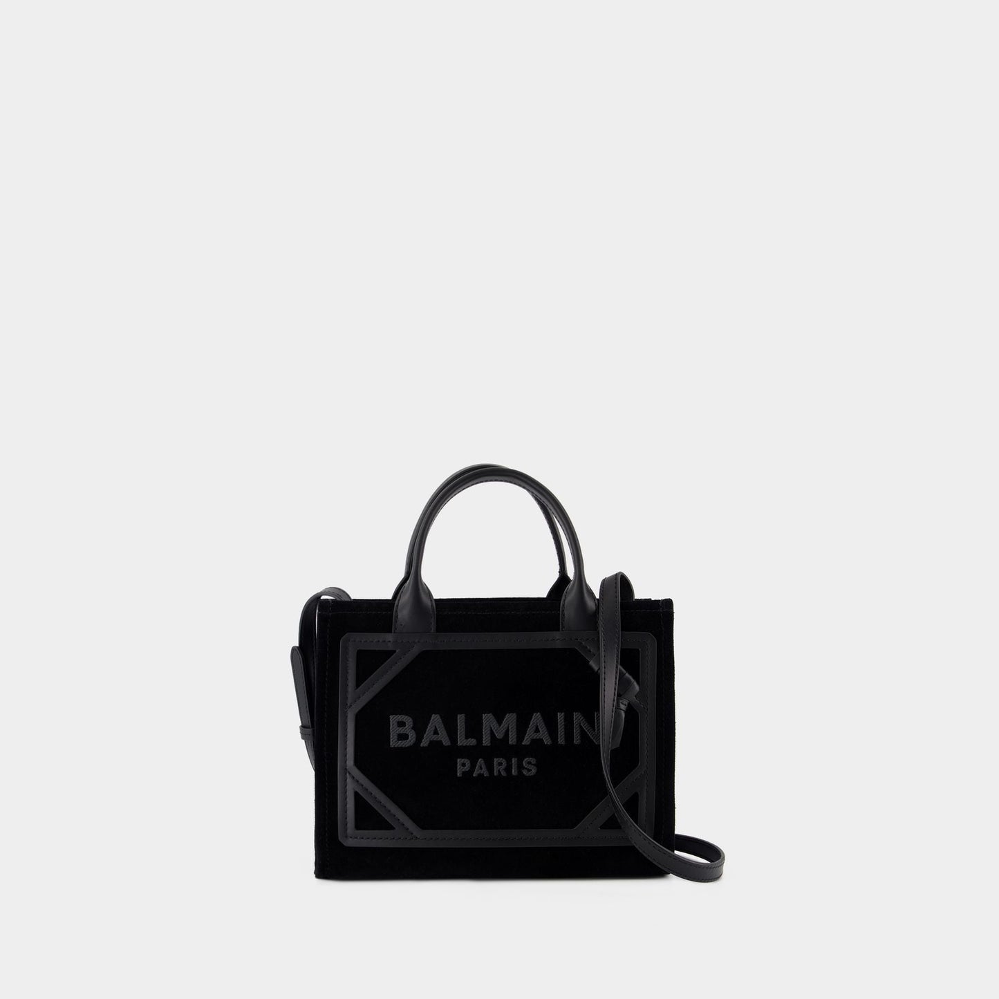 Kovancy Cabas B-Army Small - Cuir - Noir