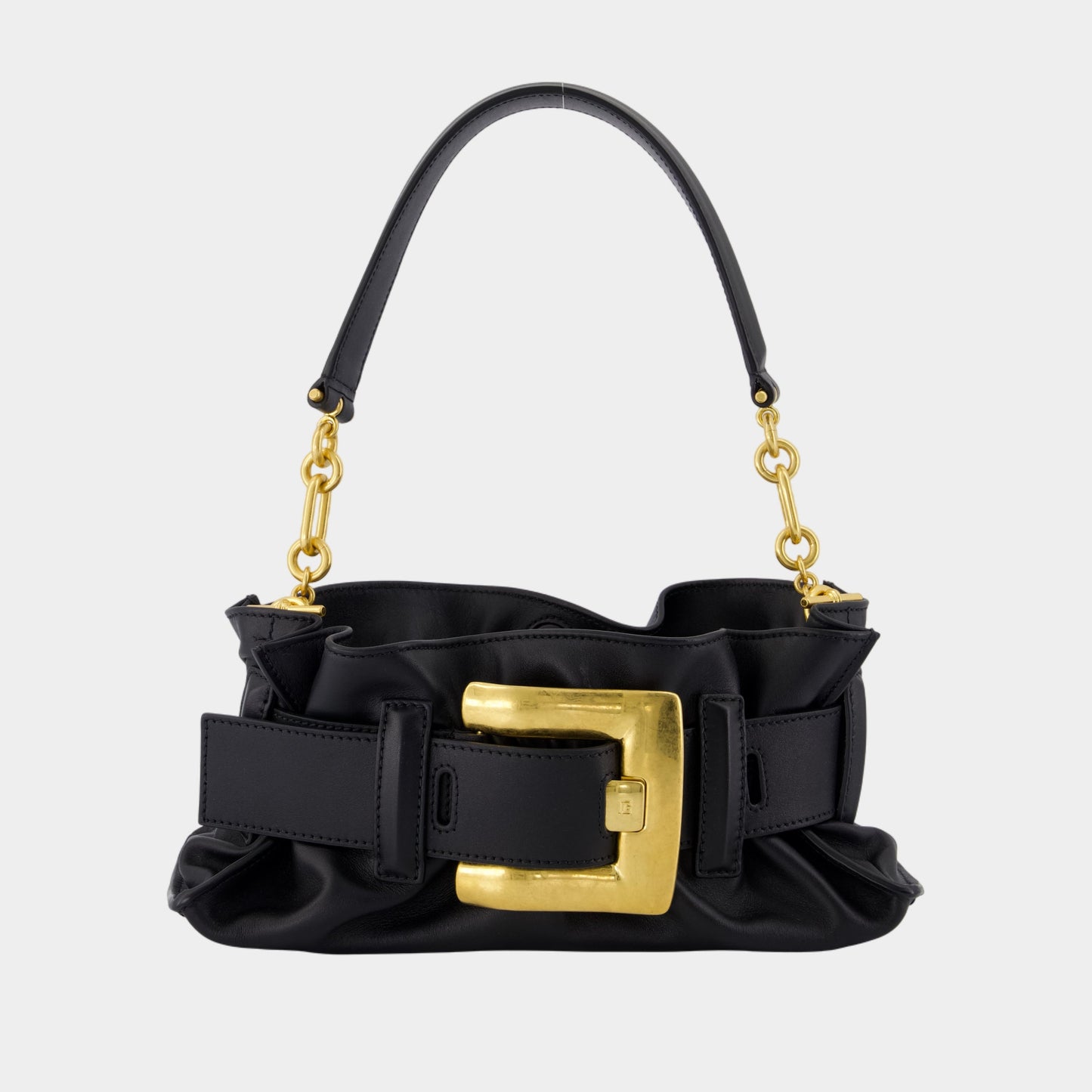 Kovancy Sac Porté Épaule Anthem Mini - Cuir - Noir