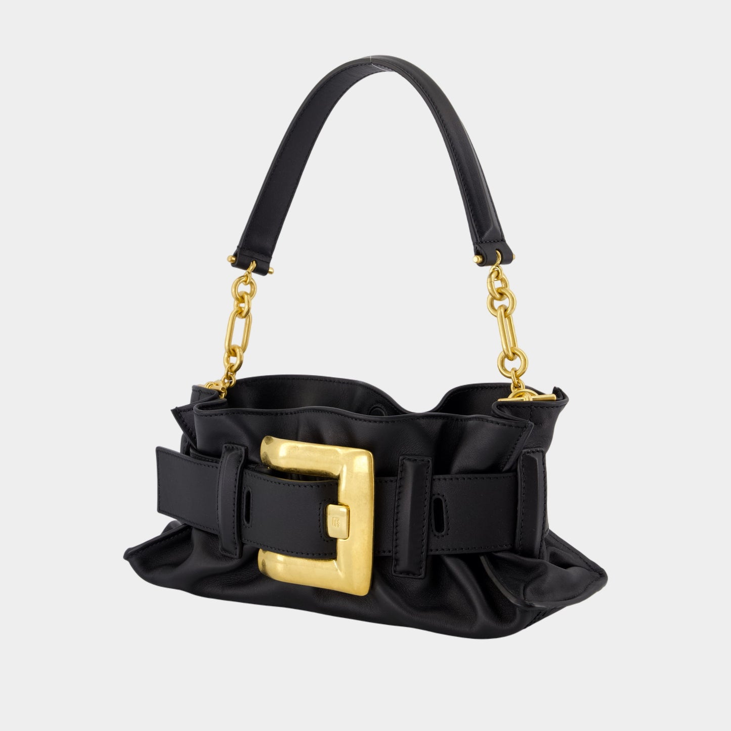 Kovancy Sac Porté Épaule Anthem Mini - Cuir - Noir