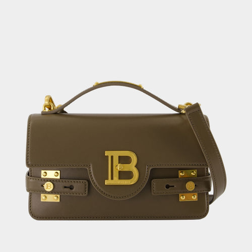 Kovancy Sac Porté Épaule B-Buzz 24 - Cuir - Kaki