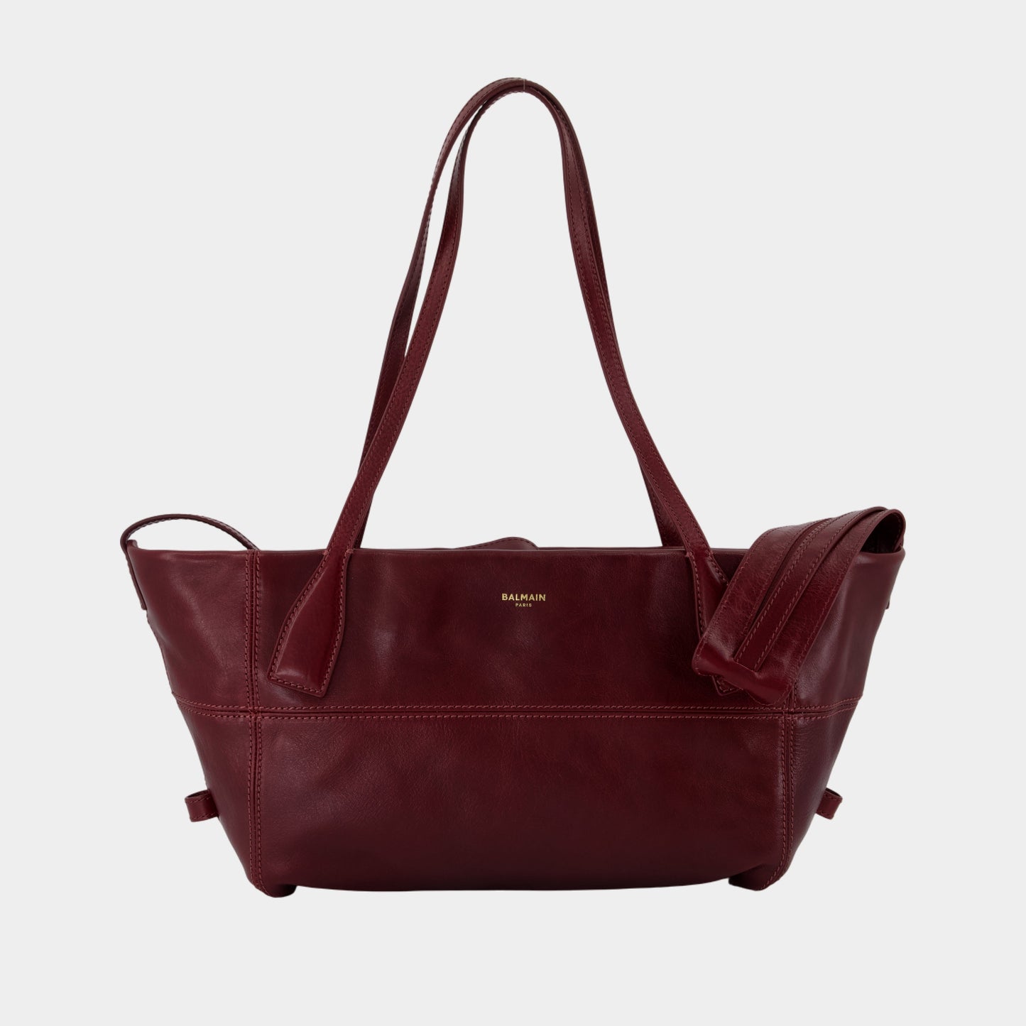 Kovancy Sac Porté Épaule Track Zip Small - Cuir - Violet