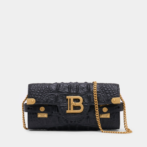 B-Buzz 23 Wallet On Chain - BLM - Leather - Black
