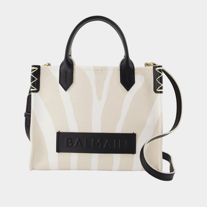 Cabas B-Army - Cuir - Beige