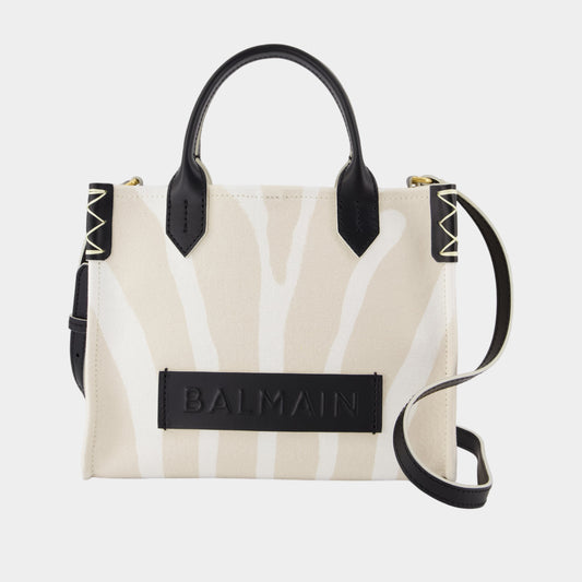 Kovancy Cabas B-Army Small - Cuir - Beige