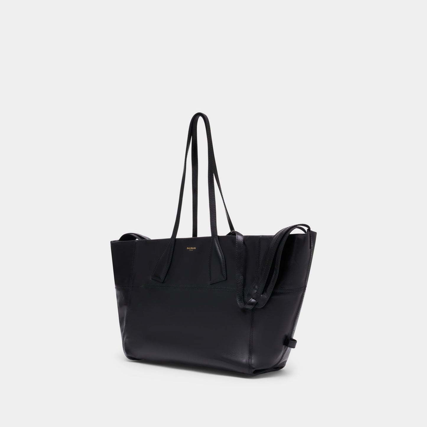 Track Zip Travel Bag - BLM - Leather - Black
