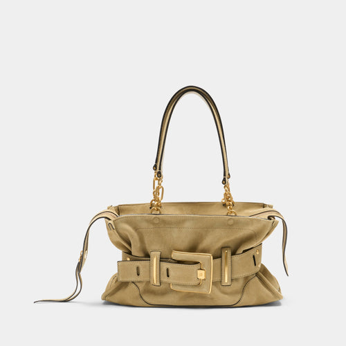 Kovancy Sac Porté Épaule Anthem - Cuir - Beige