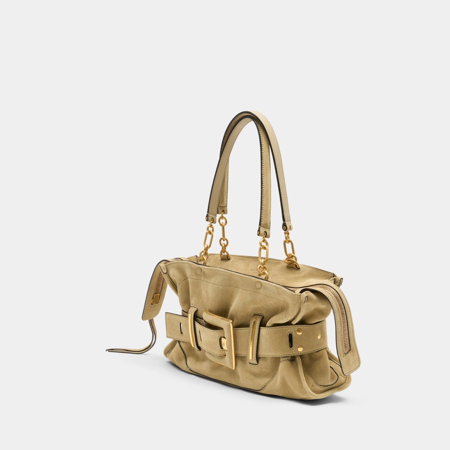 Kovancy Sac Porté Épaule Anthem - Cuir - Beige