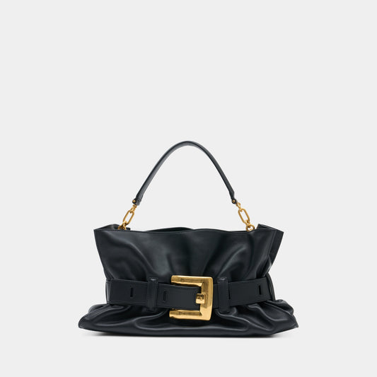 Kovancy Sac Porté Épaule Anthem Medium - Cuir - Noir