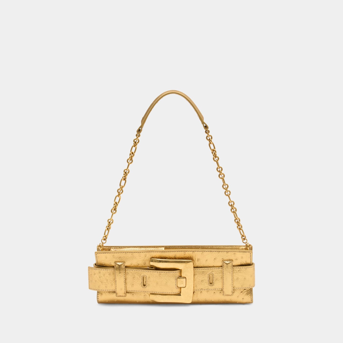 Kovancy Pochette Anthem - Cuir - Doré