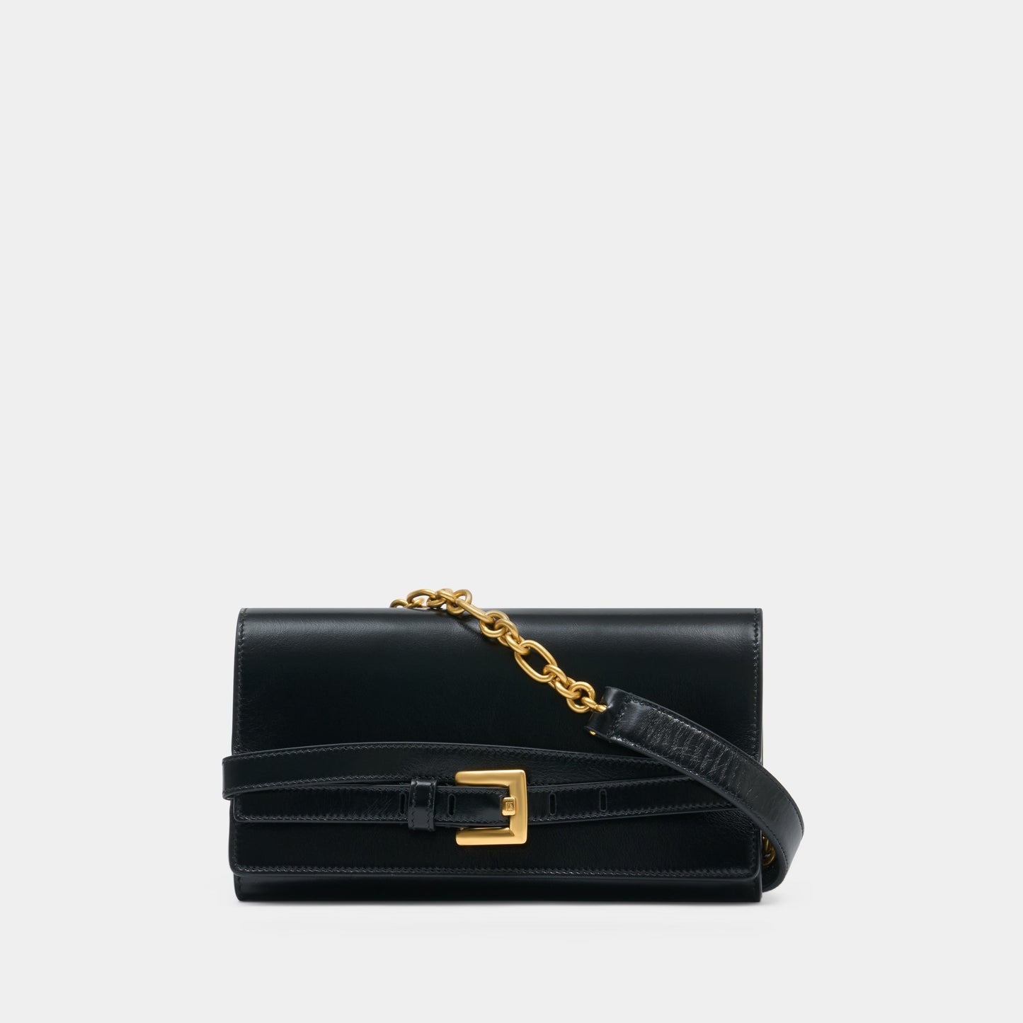Kovancy Wallet On Chain Shuffle - Cuir - Noir