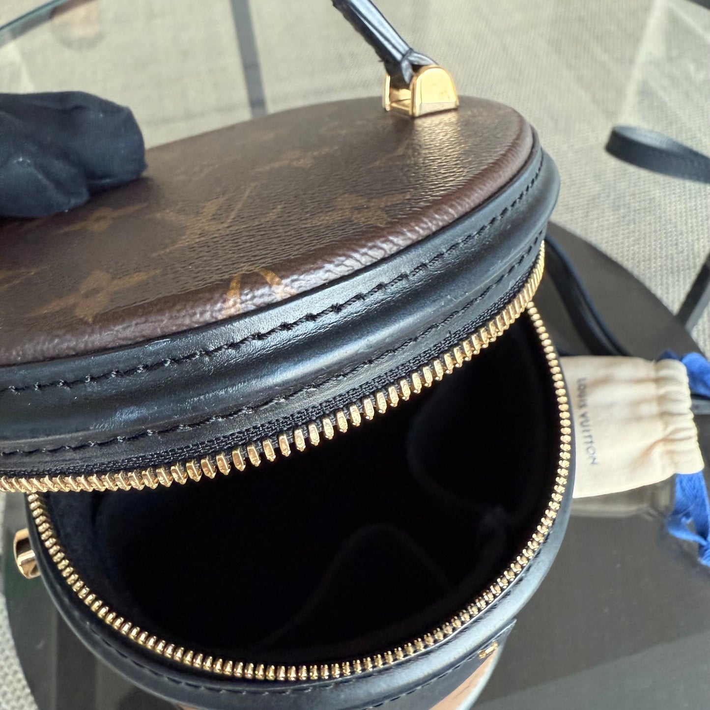 LVT Cannes Monogram Reverse Handbag