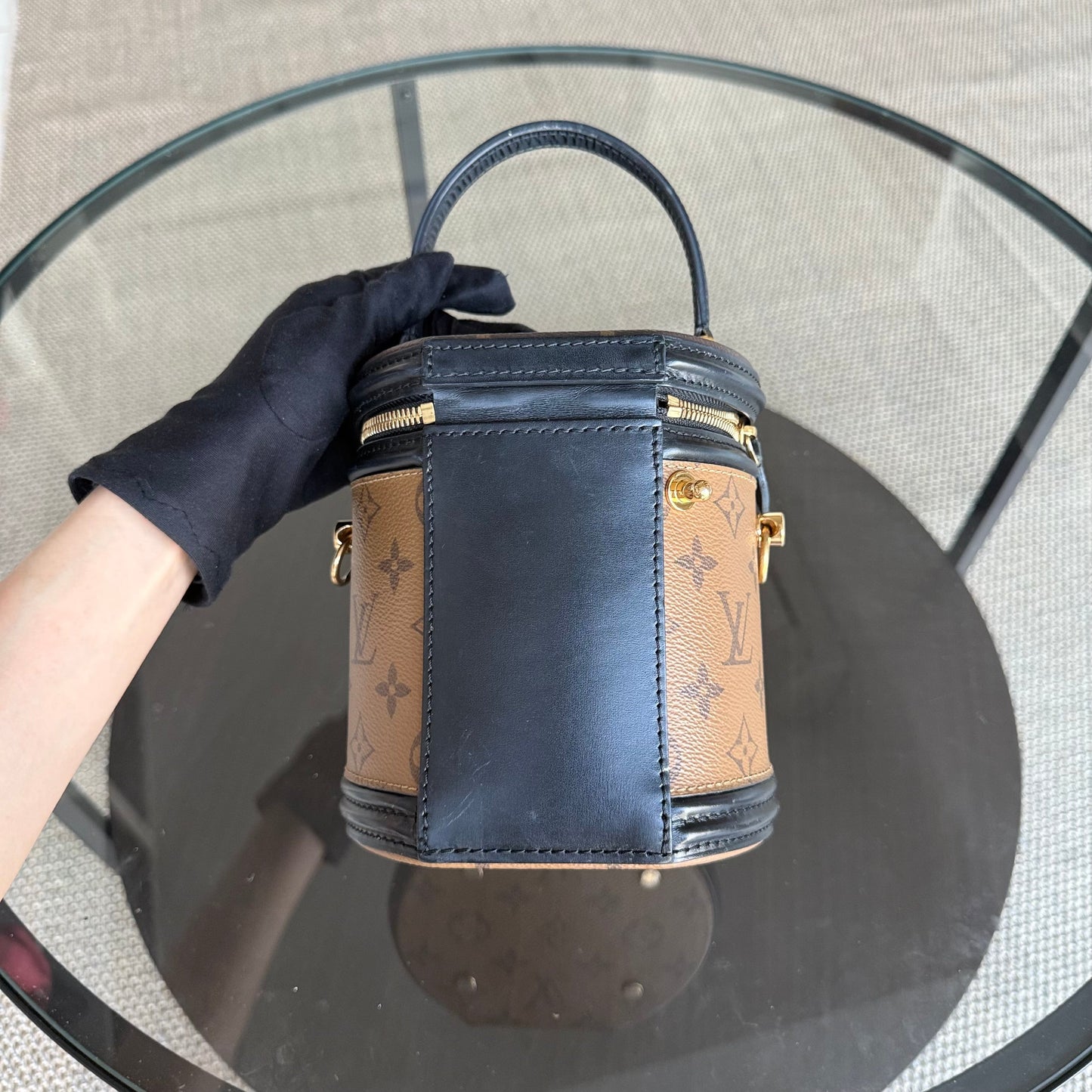 LVT Cannes Monogram Reverse Handbag