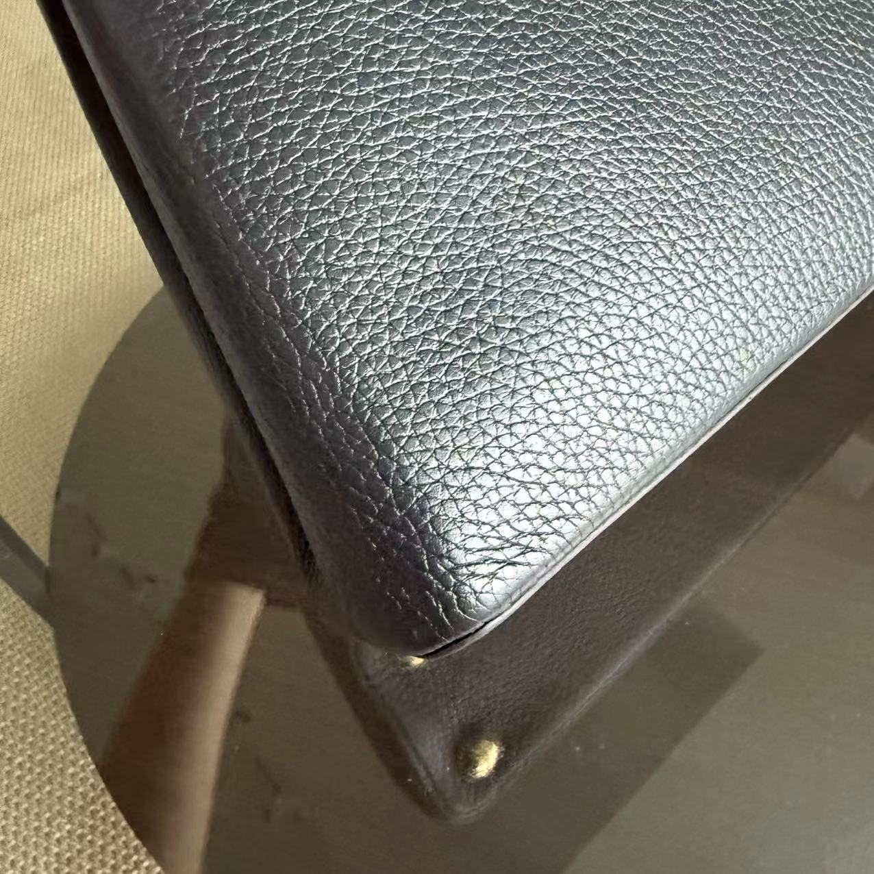LVT Capucines BB - Black Taurillon Grained Calfskin Gold-tone Hardware