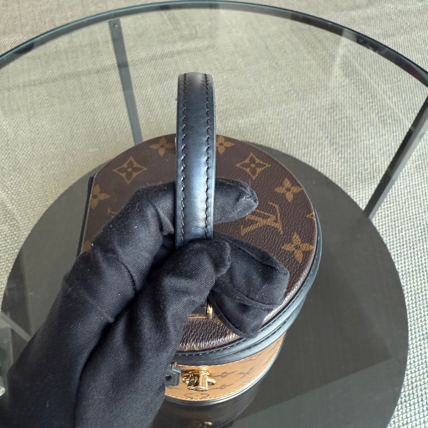 LVT Cannes Monogram Reverse Handbag