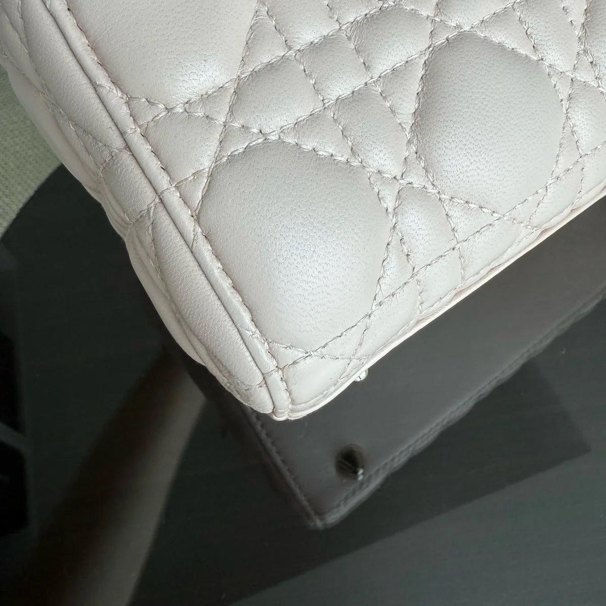 Kovancy Lady Petit ABC - Cannage Lambskin MyABC Rose clair Quincaillerie dorée