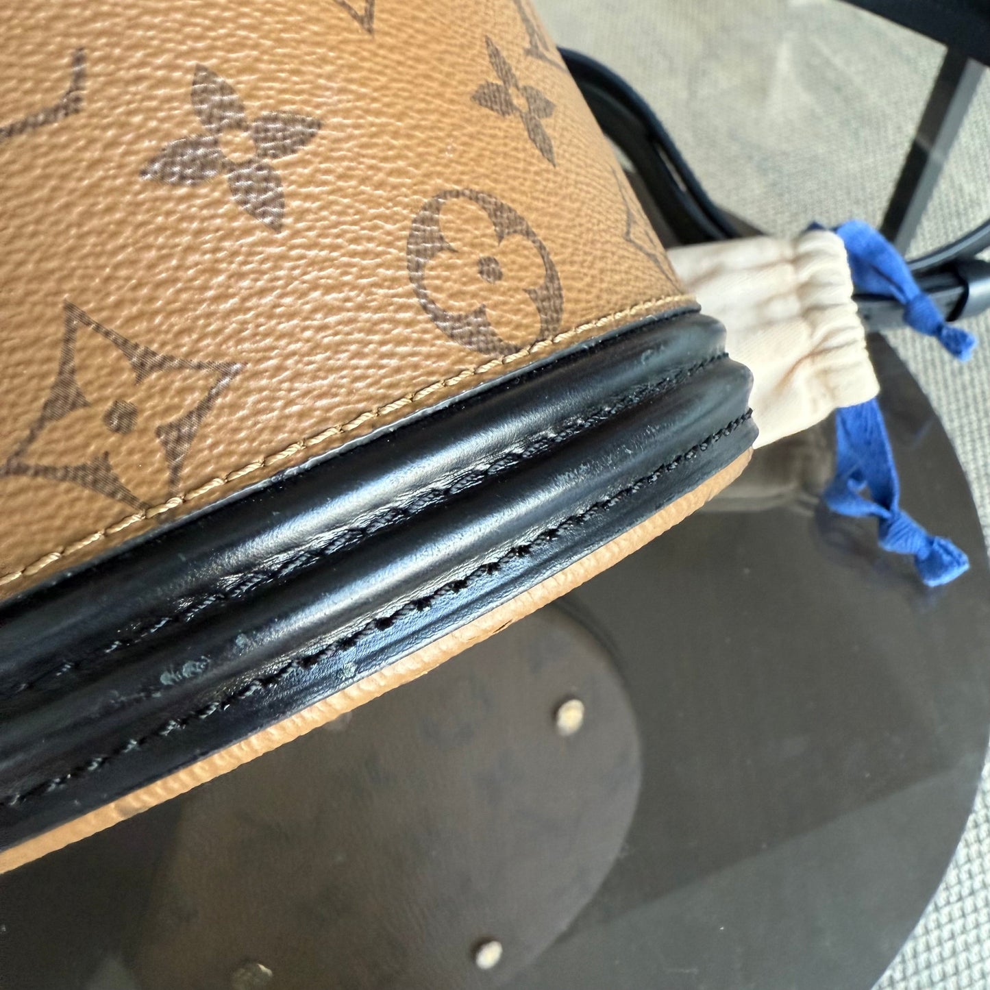 LVT Cannes Monogram Reverse Handbag