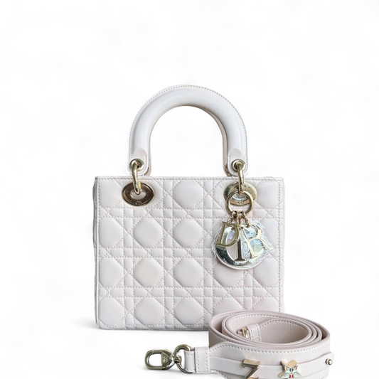 Kovancy Lady Petit ABC - Cannage Lambskin MyABC Rose clair Quincaillerie dorée