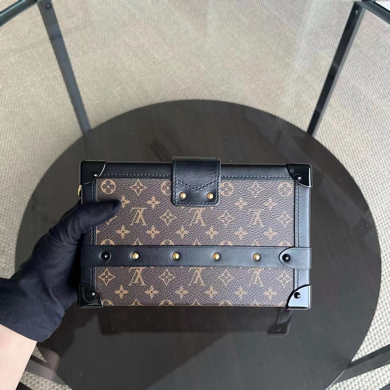 Kovancy Petite Malle Monogram Box Sac bandoulière