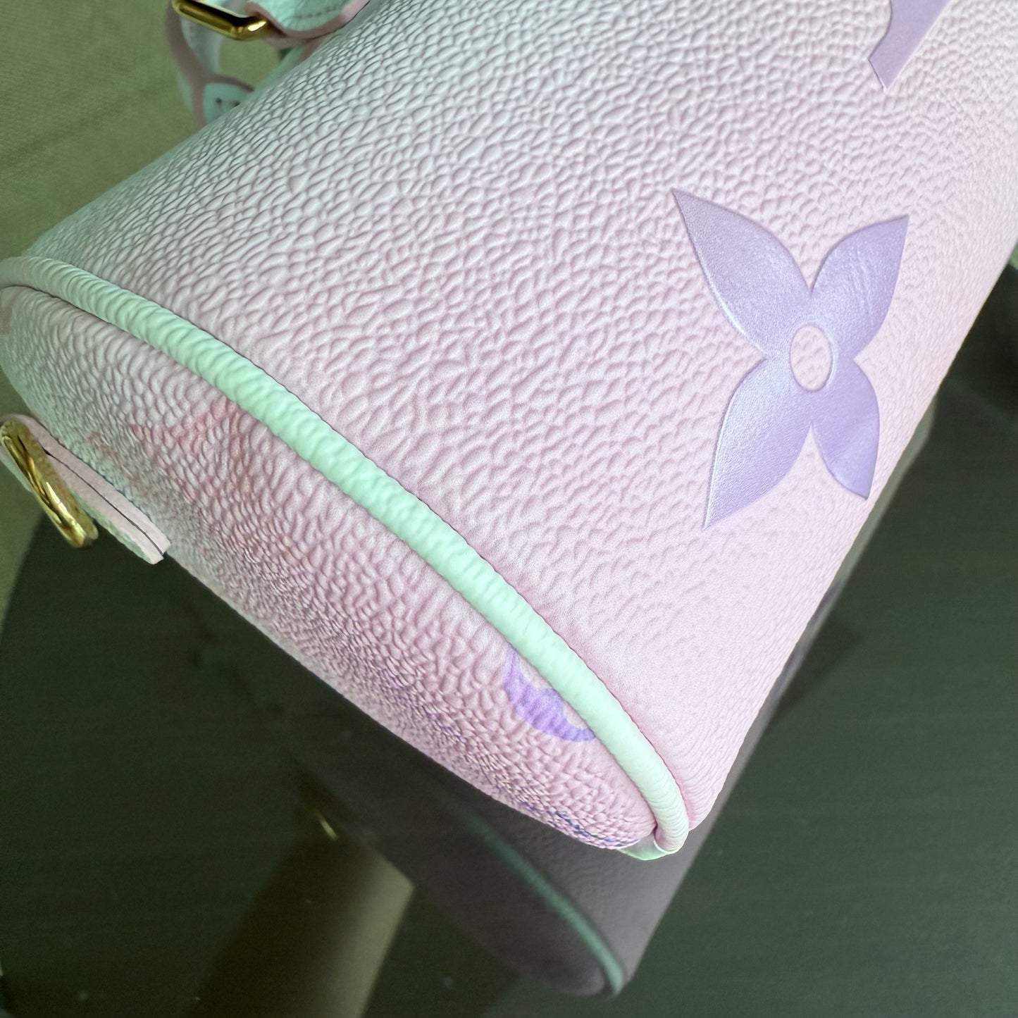 LVT Papillon BB - Spring in the City Giant Monogram Multicolor Canvas