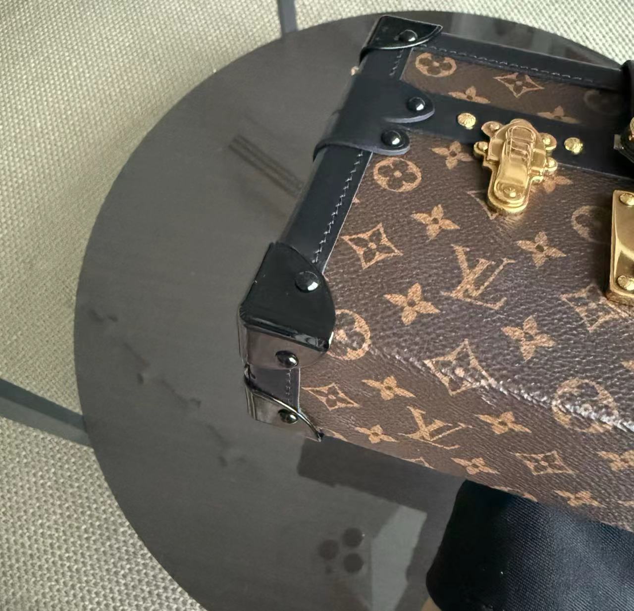 LVT Petite Malle - Monogram Box Shoulder Bag